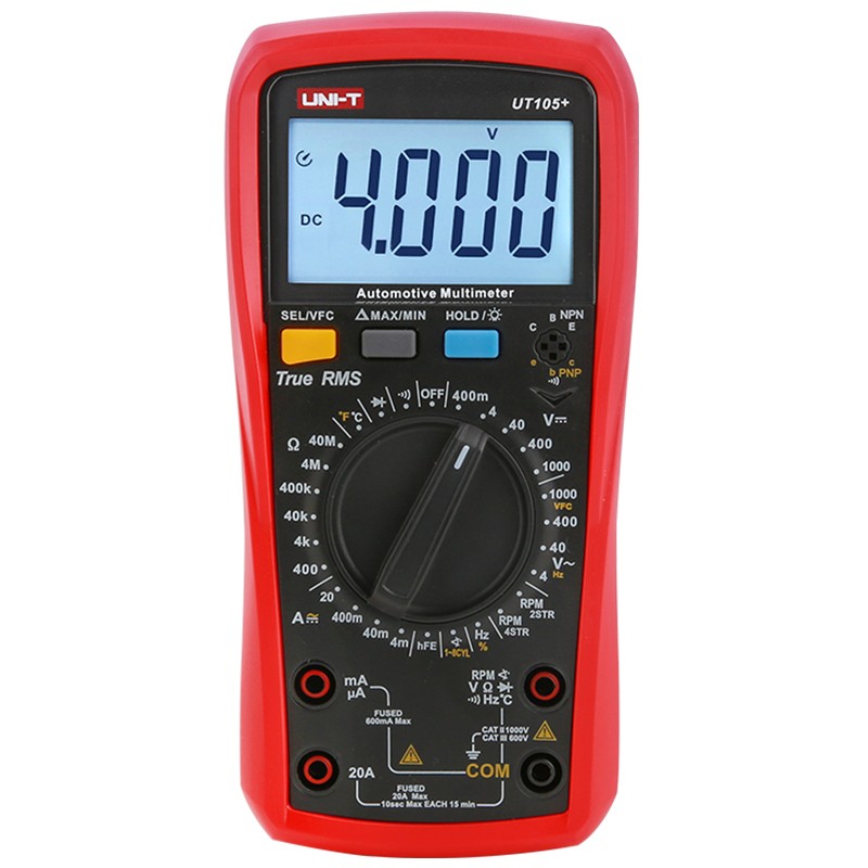 万用表 优利德/UNI-T UT105+ 数字万用表