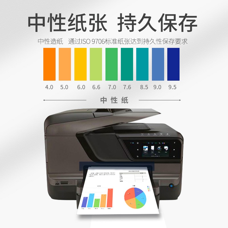 办公用纸 百旺/PaperOne A4 70g 500张/包 5包 复印纸