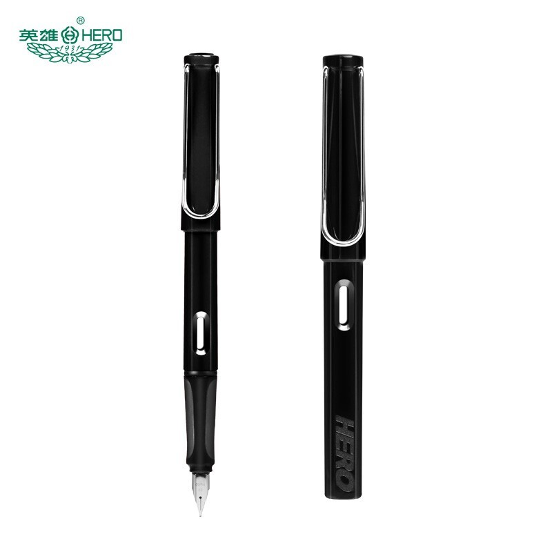 书写用笔类用具 英雄/HERO 359 F尖 黑色 1支