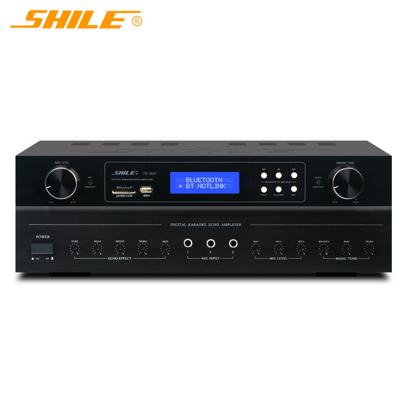 音频功率放大器设备（功放设备） 狮乐/SHILE OK-555C 全景声