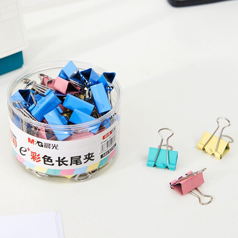 长尾夹/白钢夹/票夹 晨光/M&G ABS92741