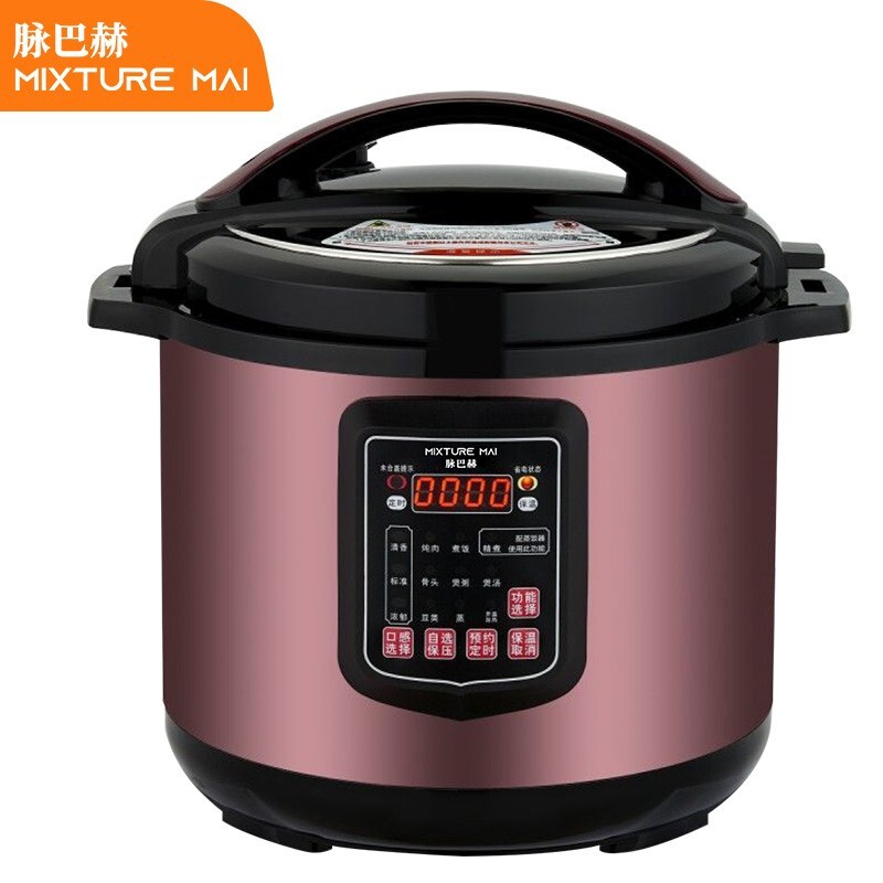 电饭煲/电压力锅 脉巴赫 MBH-CY110-160 电压力锅 6L及以上 机械式 黑色