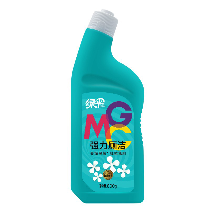 洁厕剂 绿伞 2342397 花香型 1瓶 除垢