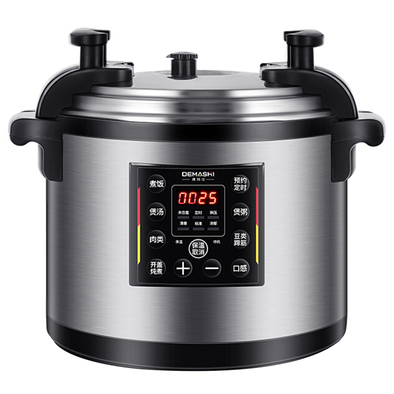 电饭煲/电压力锅 德玛仕/DEMASHI YBD26-350 电压力锅 6L及以上 按键式 银色