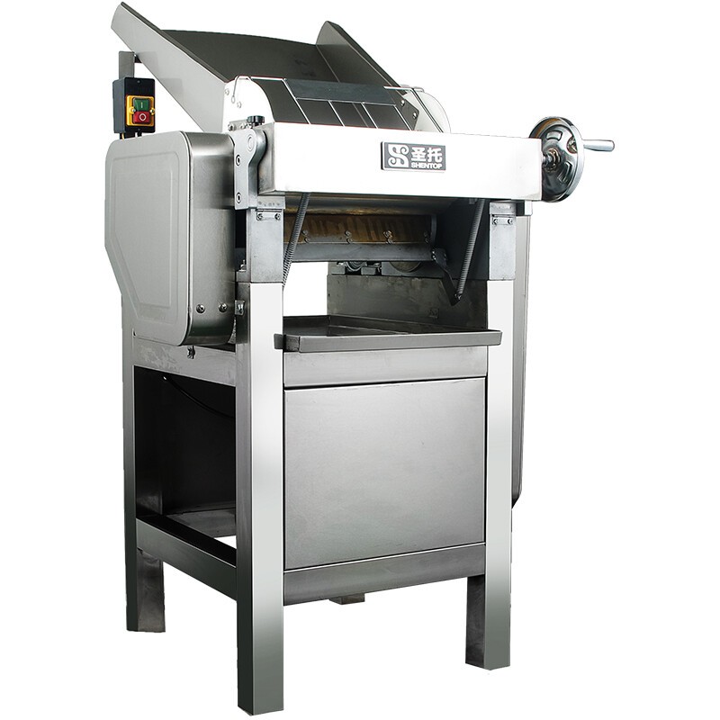 面条机/压面机 圣托/shentop STMS-G30 电动 手摇式 不锈钢色 和面