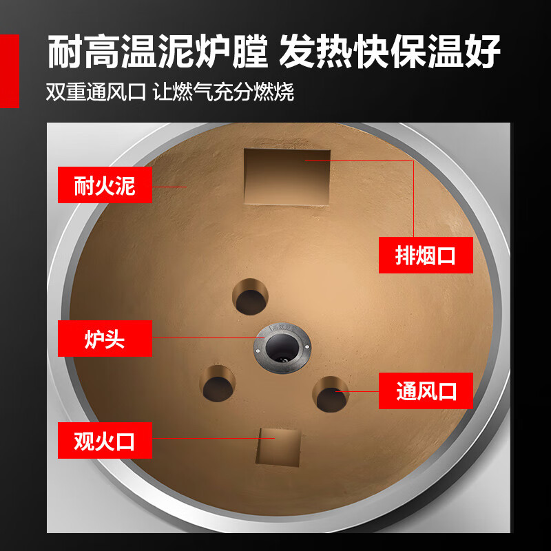 燃气灶 喜莱盛  脉冲电子点火 柴油 双眼