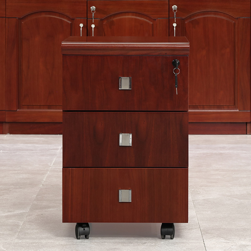 文件柜/箱体类 中伟/ZHONGWEI HDG-003 红棕色 3层