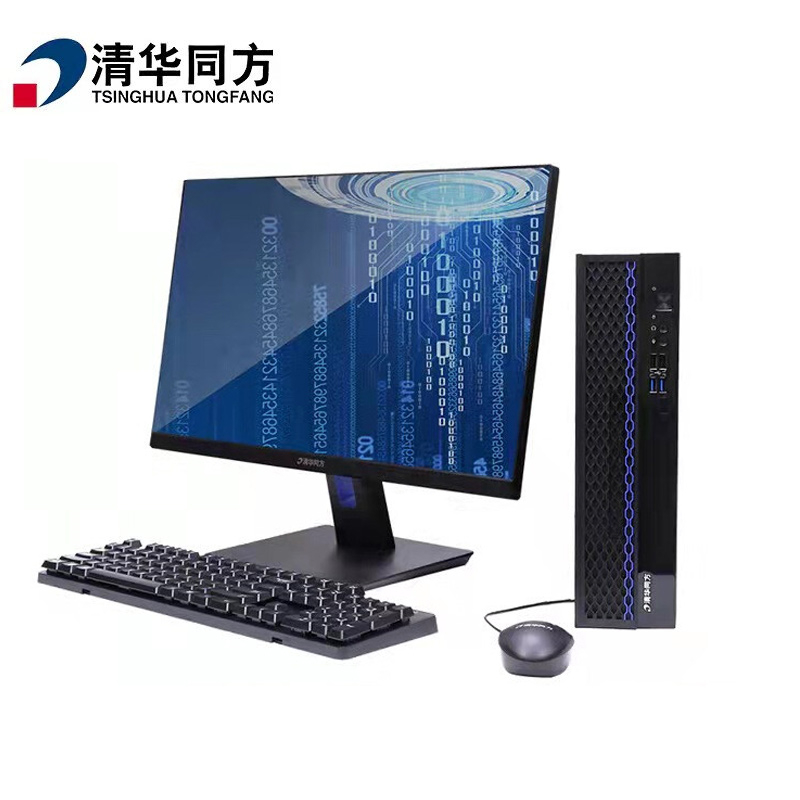 台式计算机 清华同方/THTF TL630-V001 龙芯 3A4000 总内存8GB 内存1条 机械 固态256GB 独立显卡 2G 23.8英寸 UOS V20  3年