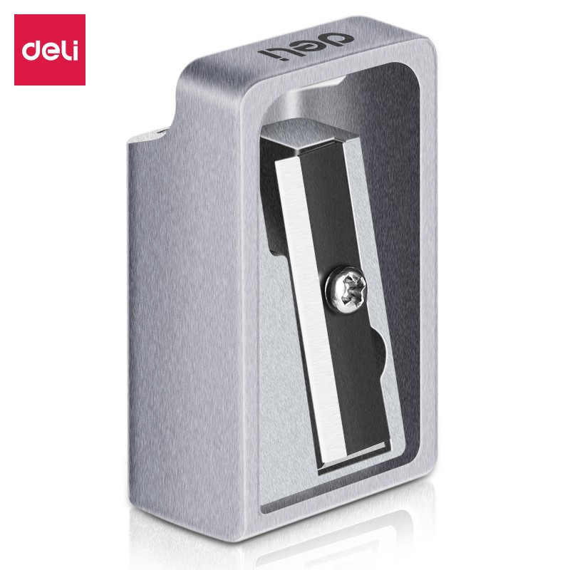 卷笔刀/削笔器 得力/deli 0596 白色 1个