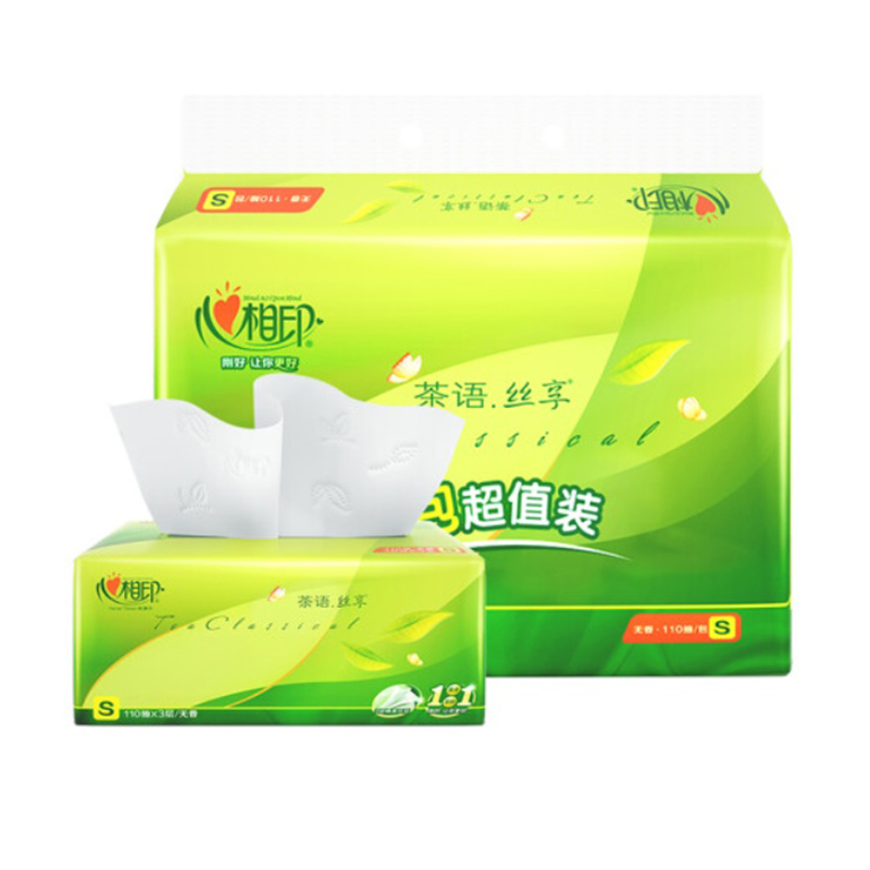 纸巾/湿巾 心相印/XINXIANGYIN  110 3层 71-120g 6包