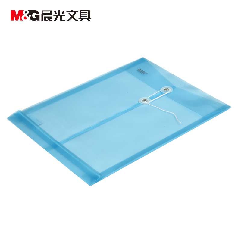 晨光（M&G）ADM94518 A4竖式线扣档案袋加厚防水PVC 文件袋 12个装/包 白色