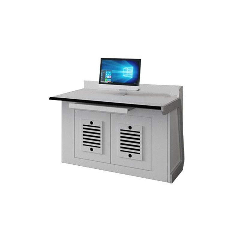 办公电脑桌 中伟/ZHONGWEI  灰色