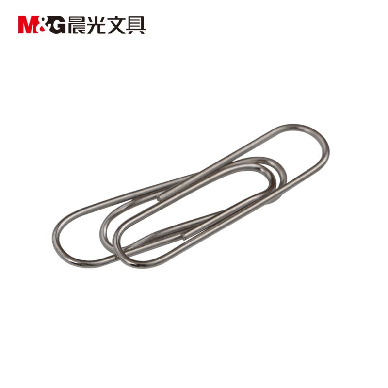 晨光（M&G） 文具3#金属回形针彩色办公用品曲别针收纳盒固ABS91697 【3盒】金属回形针PVC筒装200枚/盒