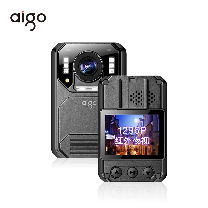 执法记录仪 爱国者/Aigo DSJ-T7 按键式 256GB 红外夜视