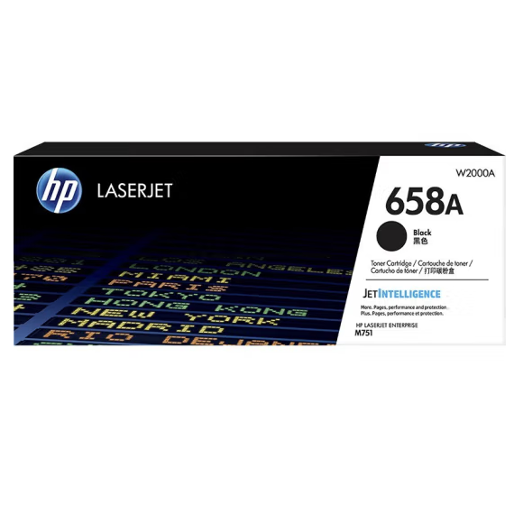 惠普（HP）W2000A黑色硒鼓 658A 适用于M751dn/M751n打印机（约7000页）
