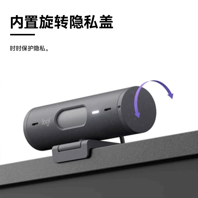 摄像头 罗技/Logitech Brio 500 彩色 500 存储方式:无
