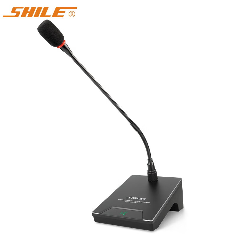 狮乐 （SHILE）会议室麦克风 有线台式鹅颈电容话筒 高保真专业演出舞台主持麦克风 YE-05话筒一支