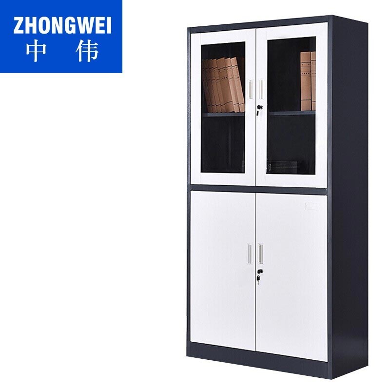 文件柜/箱体类 中伟/ZHONGWEI DTQX-02 黑白色 4层