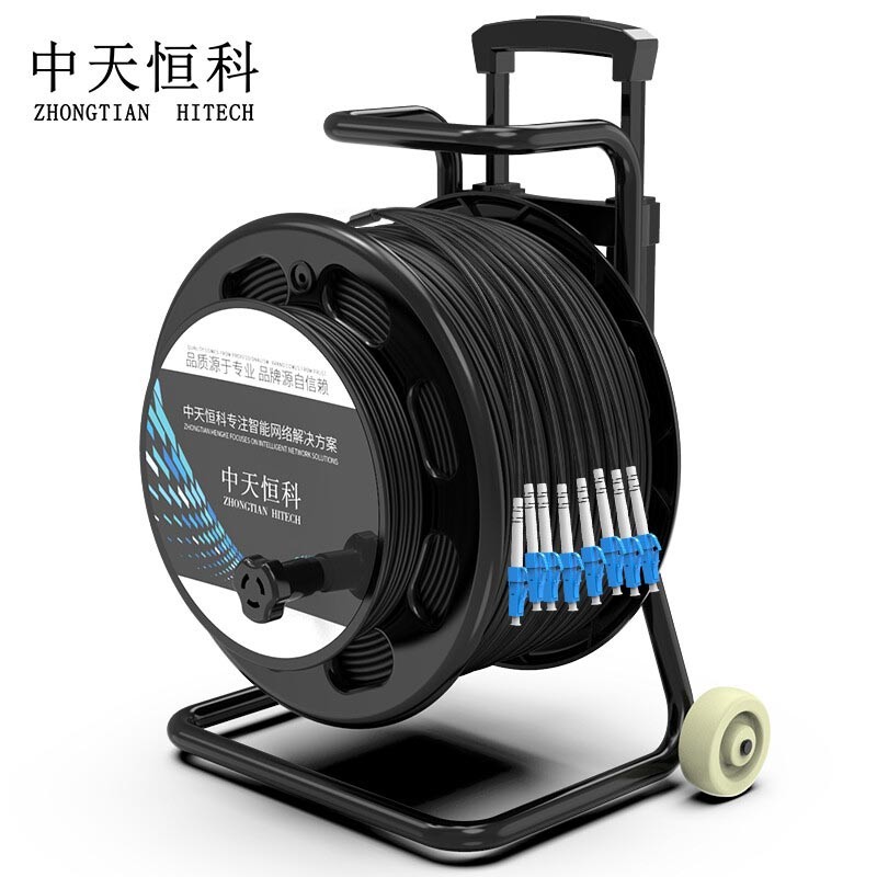 线缆 中天恒科/ZHONGTIANHITECH ZT-8LL-S300 光缆 300米 非屏蔽 常规pvc