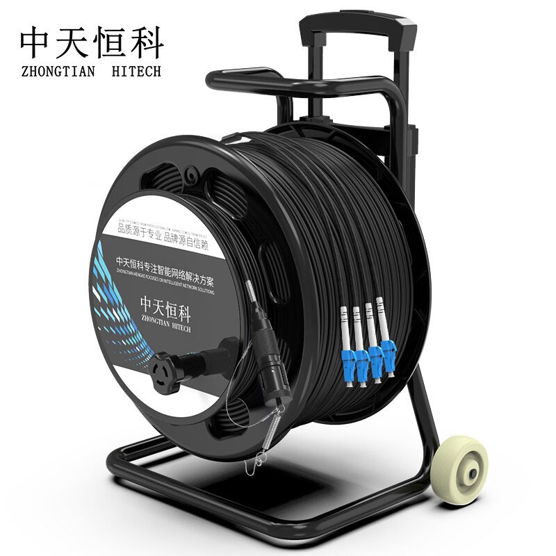 线缆 中天恒科/ZHONGTIANHITECH ZT-4HL-S300 光缆 300 非屏蔽 常规pvc