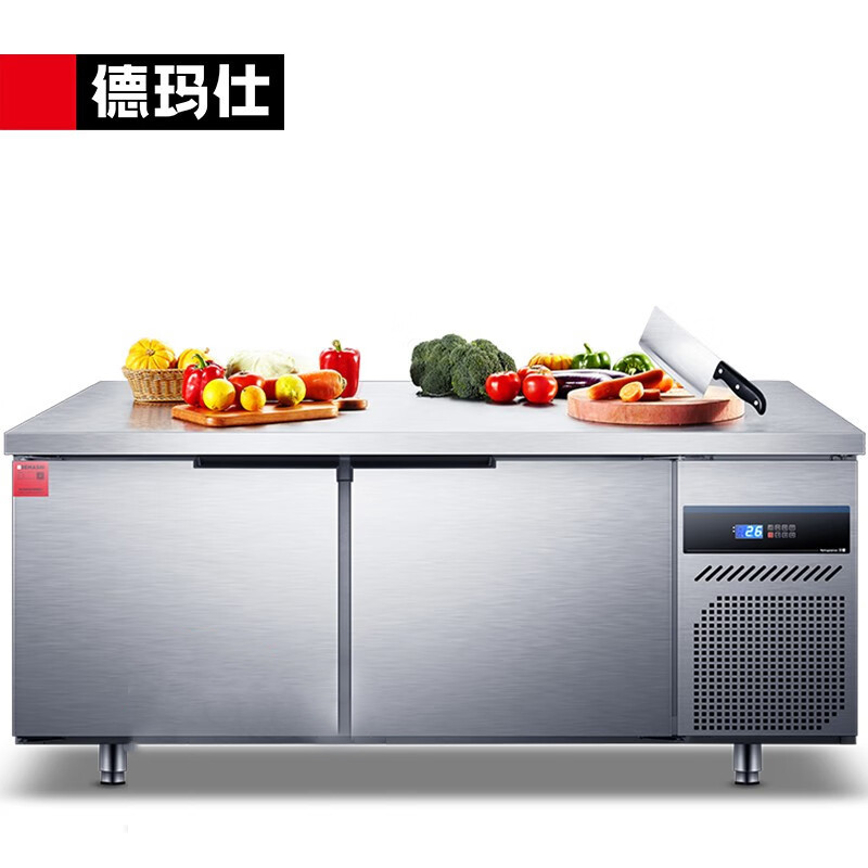 电冰箱 德玛仕/DEMASHI TDC-18A60CG 双门 301-400L 无级 电脑控温 银色 风冷