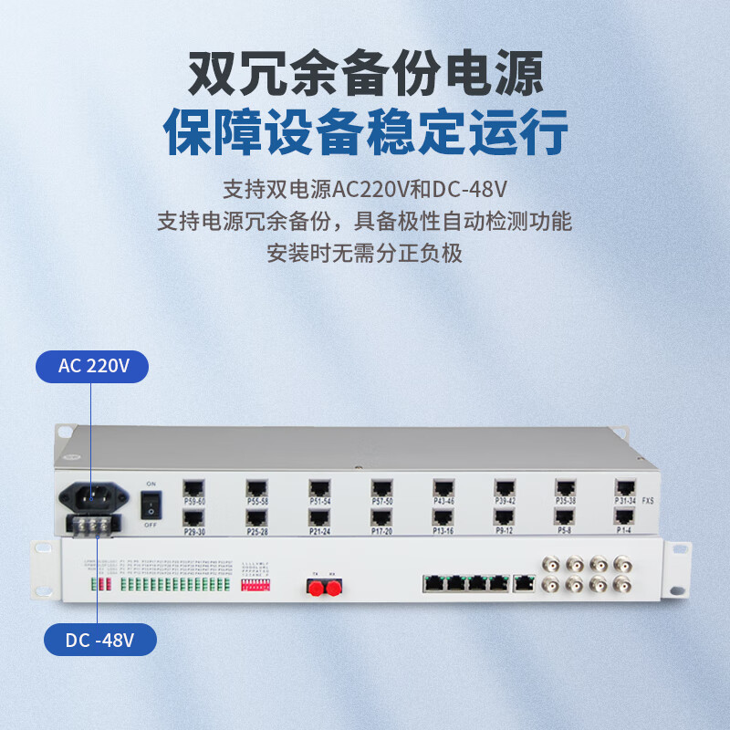 光端机 光航 GH-40P20H 电话光端机