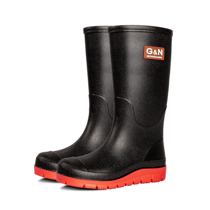 胶靴 者也 221021-18-9 高筒 通用 秋季 38