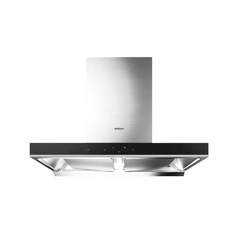 老板（Robam）抽油烟机 欧式双腔顶吸21风量免拆洗静音吸油烟机燃气灶油烟机灶具套装60A1＋57B6D