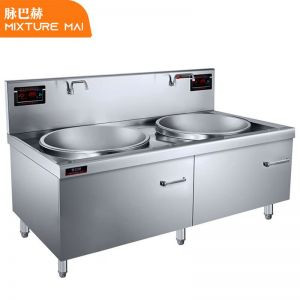 电炒灶 脉巴赫 MBH-DCDGZ800-S20DW 双灶 磁控式 8档