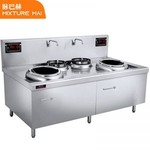 电炒灶 脉巴赫 MBH-DCXCZ40-15*2SS 双灶 磁控式 8档
