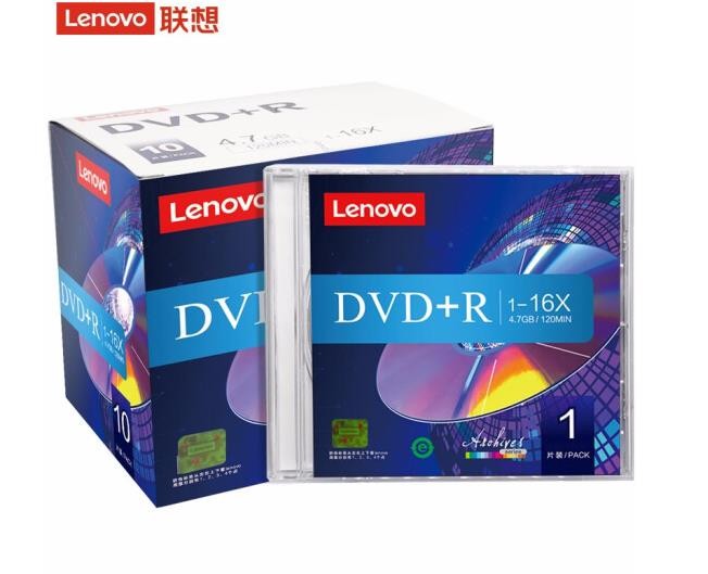 光盘 联想/LENOVO 100012861786 16倍 DVD+R DL 4.7GB 10片