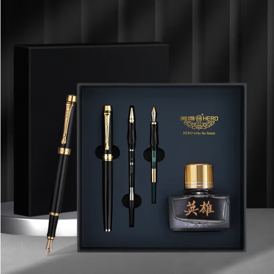 书写用笔类用具 英雄/HERO H707 0.5mm 黑色 1支