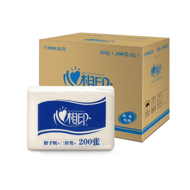纸巾/湿巾 心相印/Mind Act Upon Mind 200 1层 200g 20包
