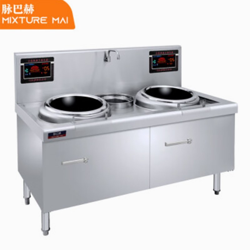 电磁炉 脉巴赫 MBH-DCXCZ40-15*2SD 落地式 滑控触摸式 一体面板 2个 灰色