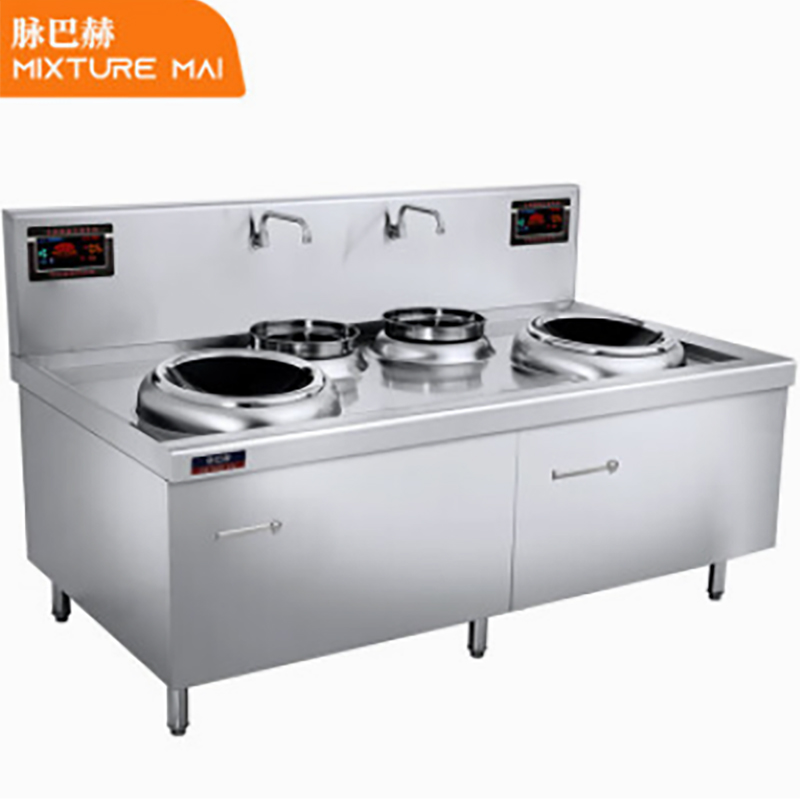 电炒灶 脉巴赫 MBH-DCXCZ40-15*2SS 双灶 触控式 5档