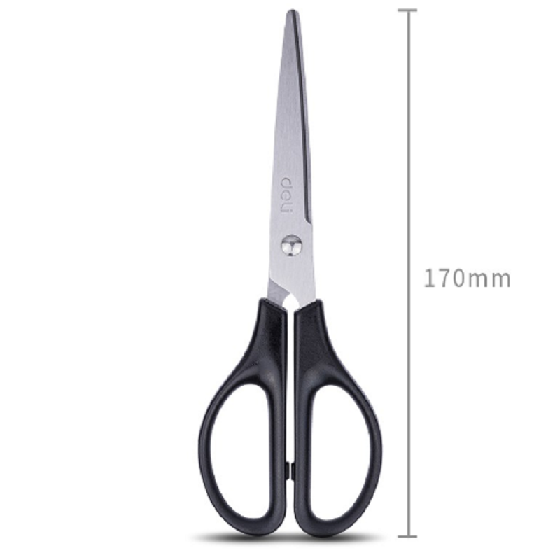 得力（deli）0603 170mm办公剪刀  