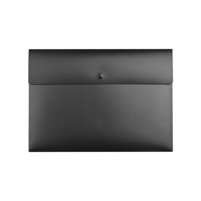 三木 MC330 A4按扣式文件袋/公文袋/ 1个装 黑色 