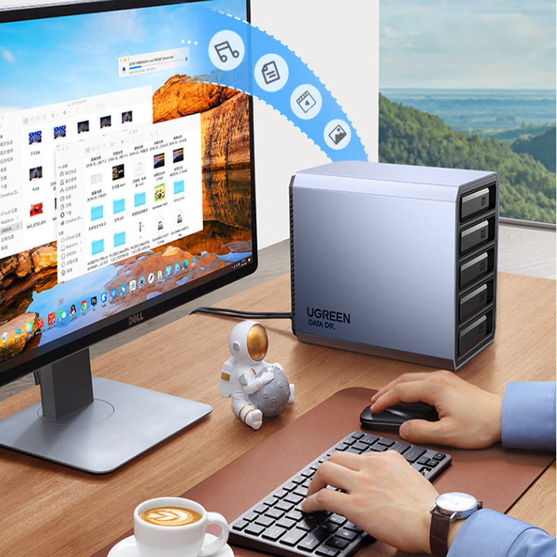 磁盘阵列 绿联/UGREEN 30788 外接式