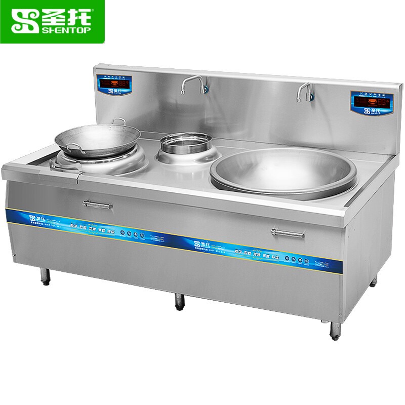 电炒灶 圣托/shentop STC-G2000 双灶 磁控式 8档