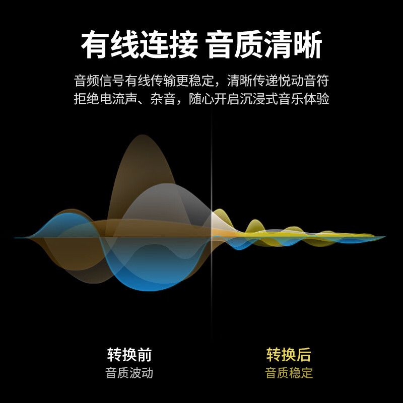 线缆 绿联/UGREEN AV119 音频线 2米 非屏蔽 PE