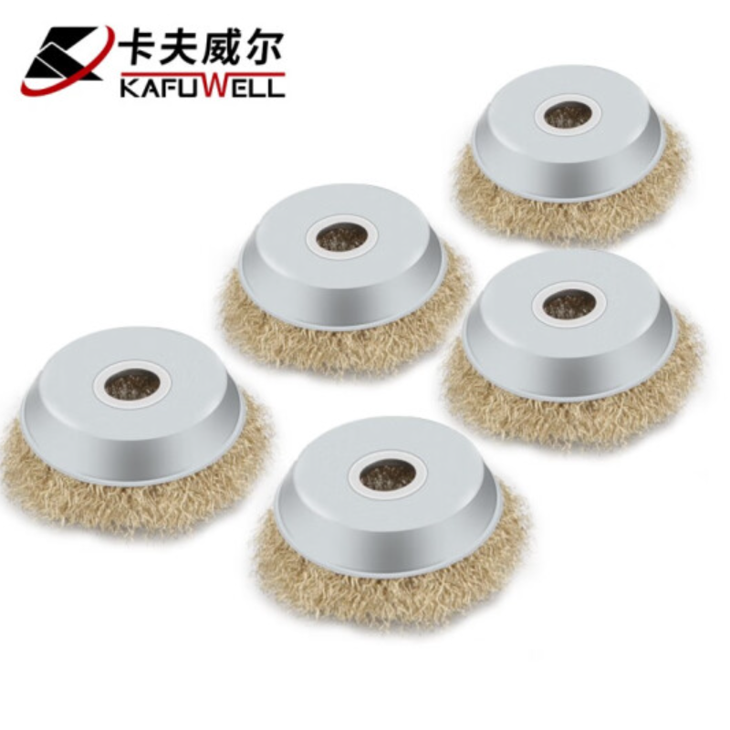 鞋刷 卡夫威尔/Kraftwelle EM4171 钢 5个 黄色