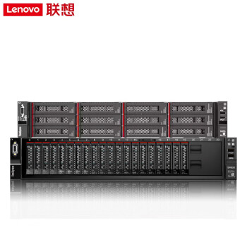 服务器/工作站 联想/LENOVO SR658 机架式服务器 2U INTEL 至强金牌 3.0GHZ 2核 DDR4 256GB 8TB 16TB Windows