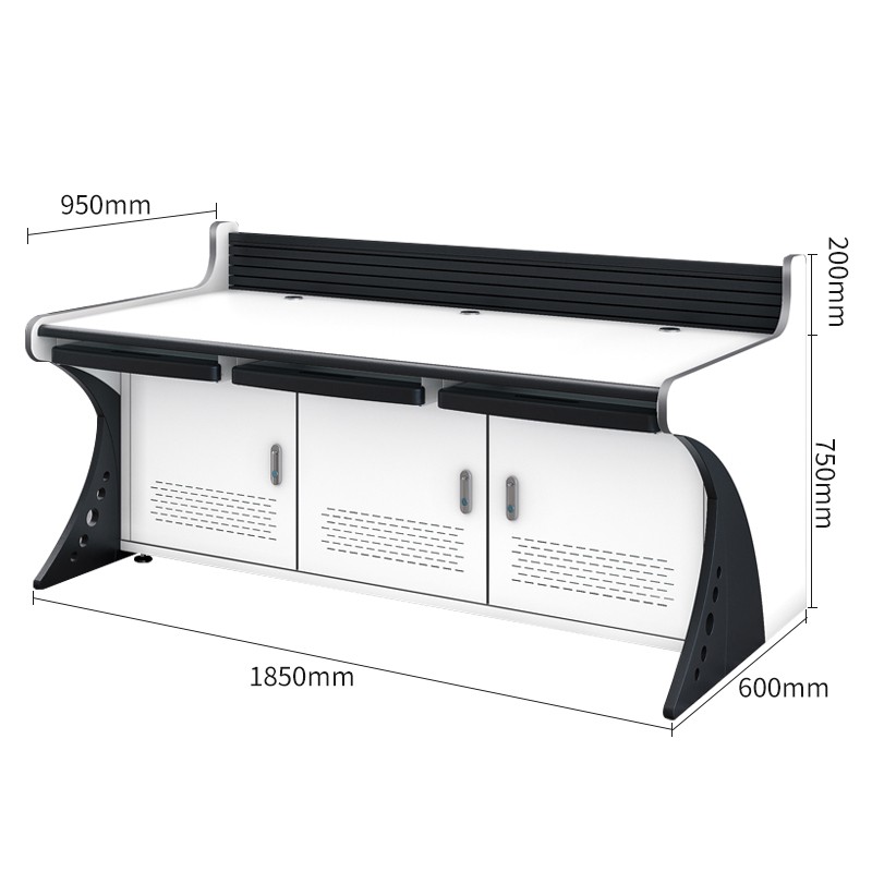 办公电脑桌 中伟/ZHONGWEI  白色