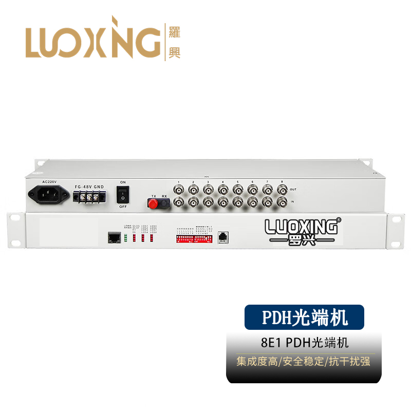 光端机 罗兴 LX-8E1 PDH光端机