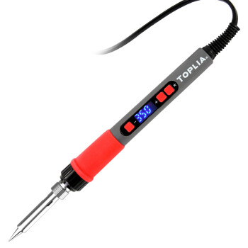 拓利亚（TOPLIA）EH011002 电烙铁数显可调温内热式烙铁60W尖头