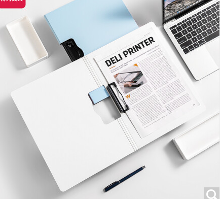 文件夹 得力/deli 5011 蓝色