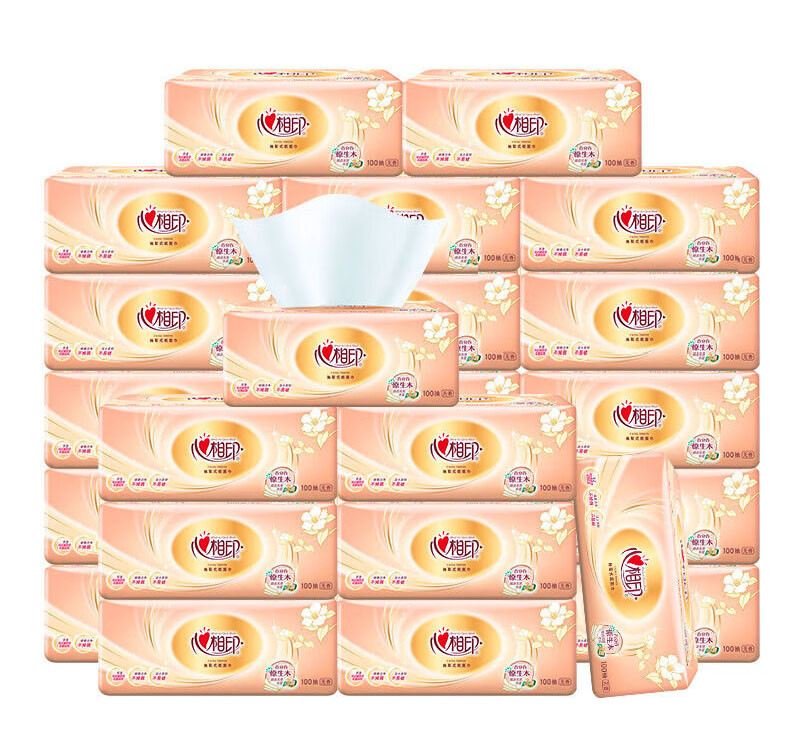 纸巾/湿巾 心相印/Mind Act Upon Mind 100 3层 71-120g 24包