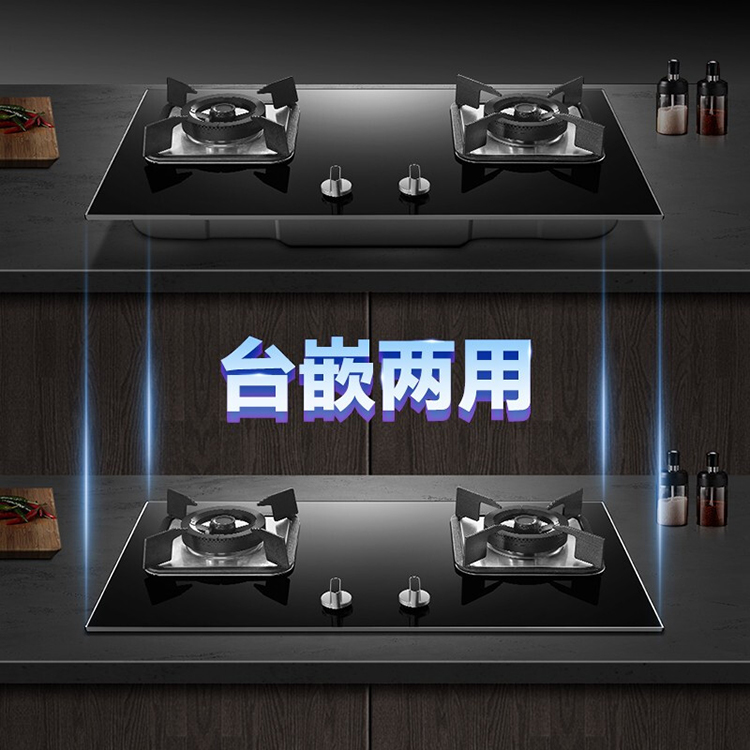 燃气灶 老板/ROBAM  脉冲电子点火 天然气 双眼