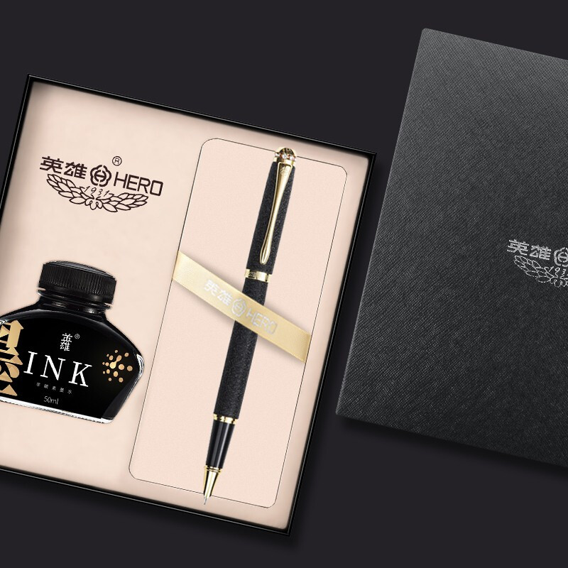 书写用笔类用具 英雄/HERO 1520 1.0mm-5.0mm 黑色 1支