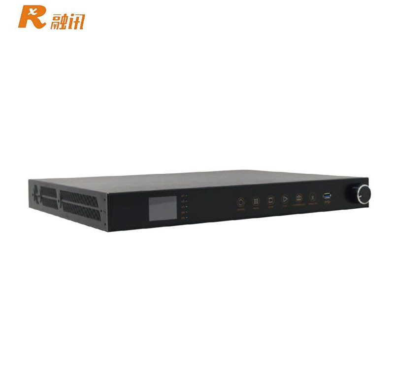 录像机 融讯/RXEAGLE R100A-R 电源供电 601万以上 黑色